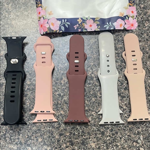 amsky Accessories - Sky Women's Watch Bands - Black, Pink, Brown, Gray, Cream